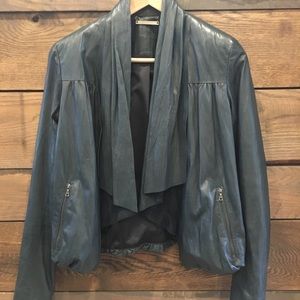 DVF leather jacket